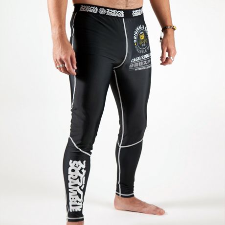Scramble Grappling Spats V2.0 - Black