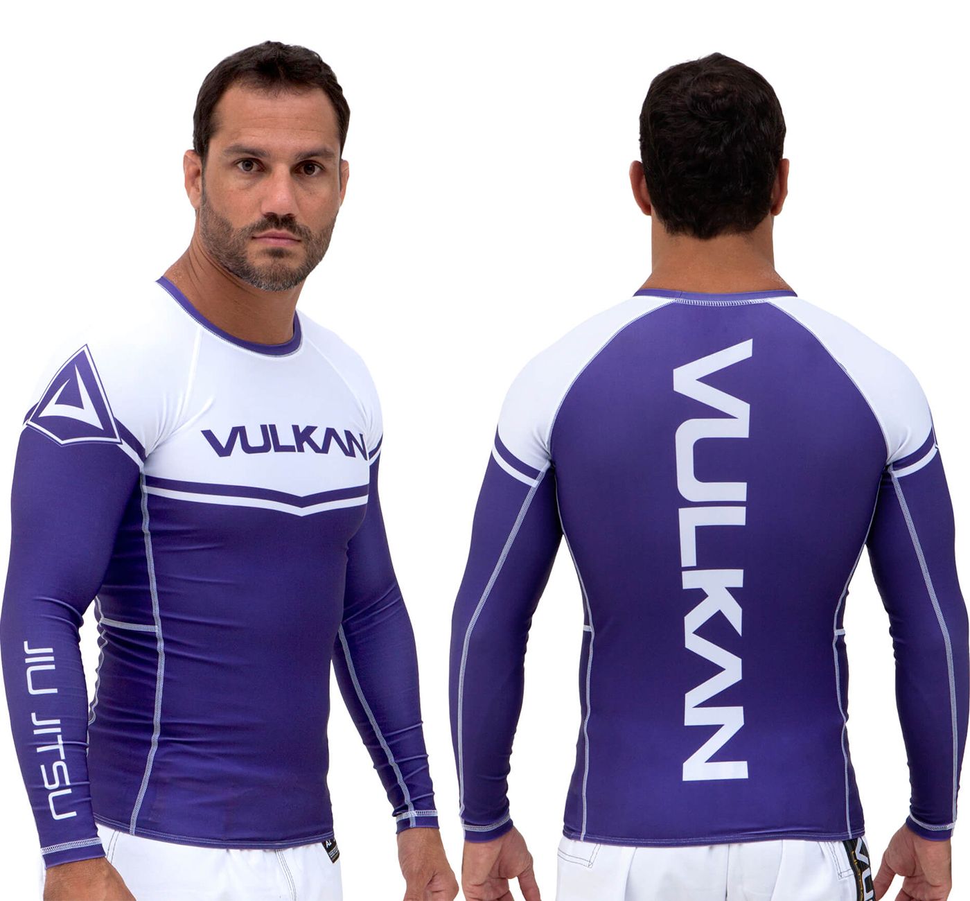 Vulkan Ranked Rashguard - Purple - LS
