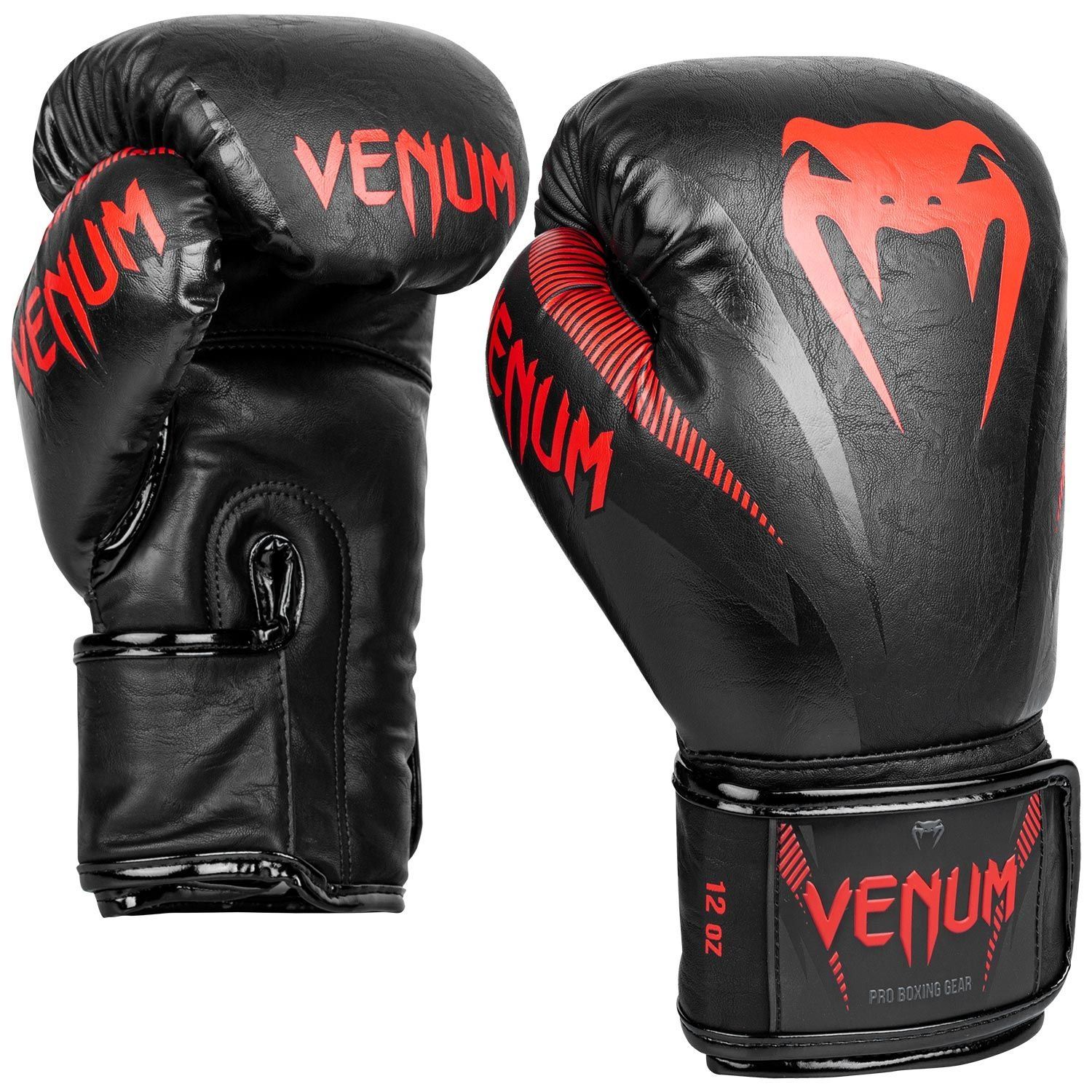 Venum Impact Boxing Gloves - Black/Red