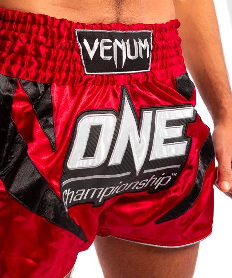 Venum X ONE FC Muay Thai Shorts - Red