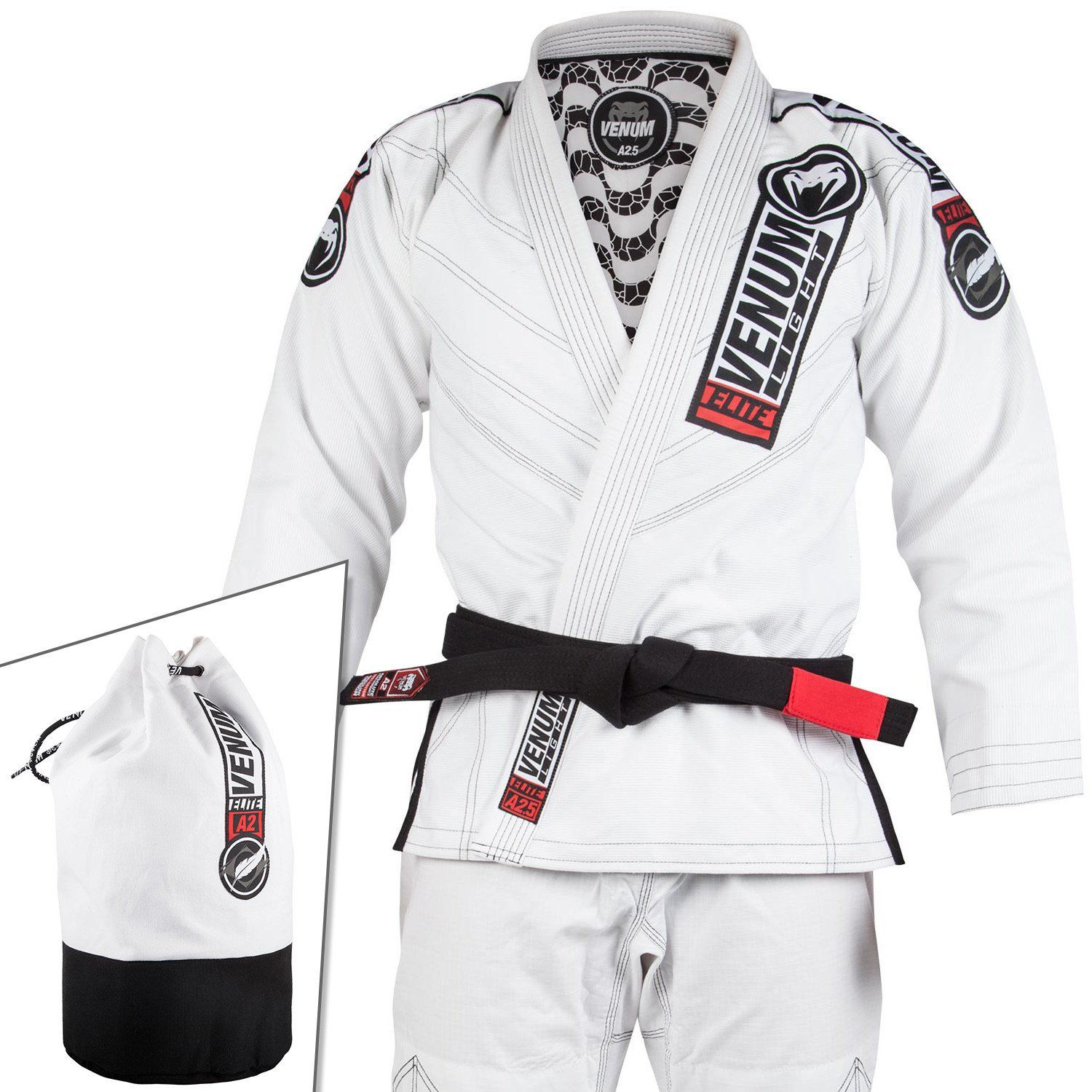Venum Elite Light 2.0 BJJ Gi - White