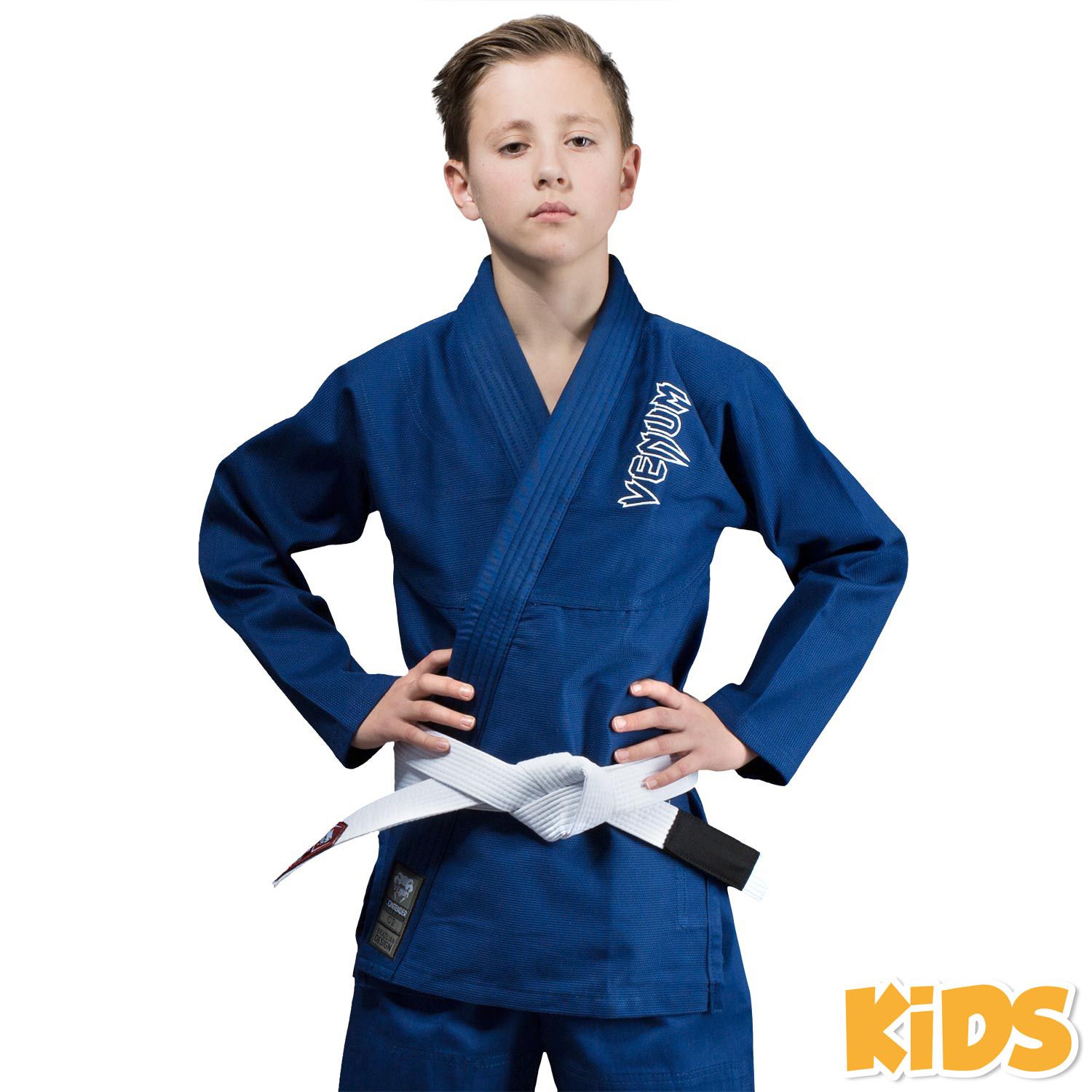 Venum Contender Kids BJJ Gi (Blue)