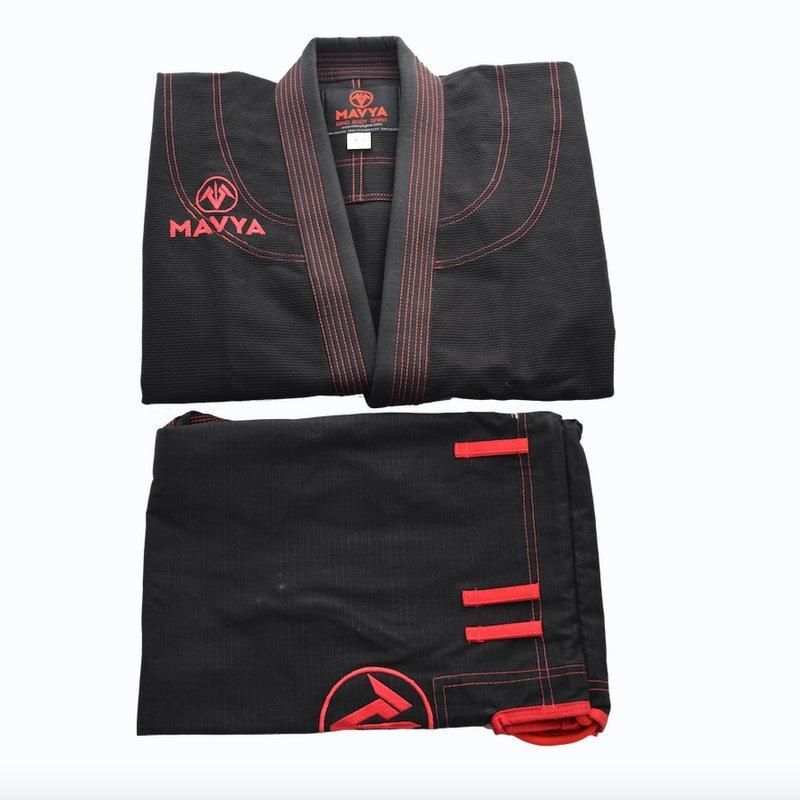Mavya Essentials Kids BJJ Gi (Black)