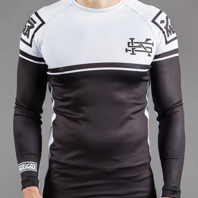 Scramble BJJ Ranked Rashguard All Colours MMA Addict
