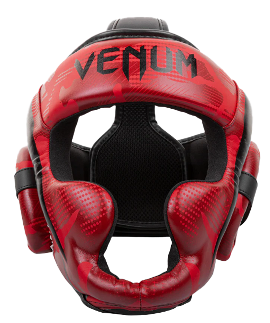 Venum Elite Headgear Red Camo