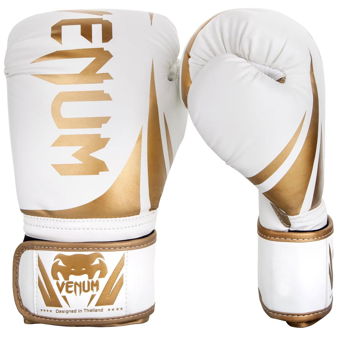 Venum Challenger 2.0 Boxing Gloves White/Gold