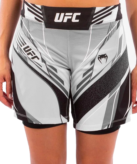 Venum x UFC Authentic Fight Night Shorts - Womens Long Fit White