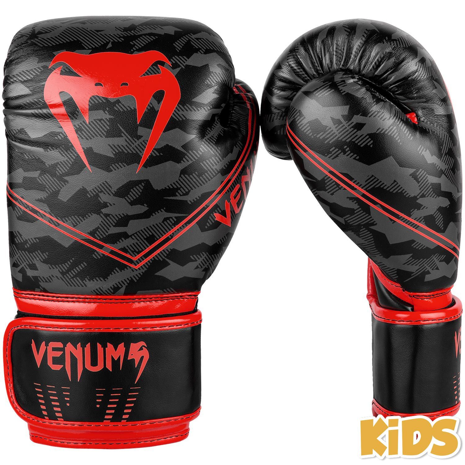 Venum Okinawa Kids Boxing Gloves - Red
